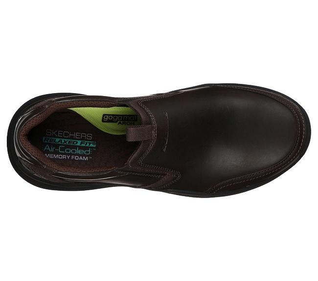 Zapatillas Skechers Hombre - Expended Marrones QISLT8074
